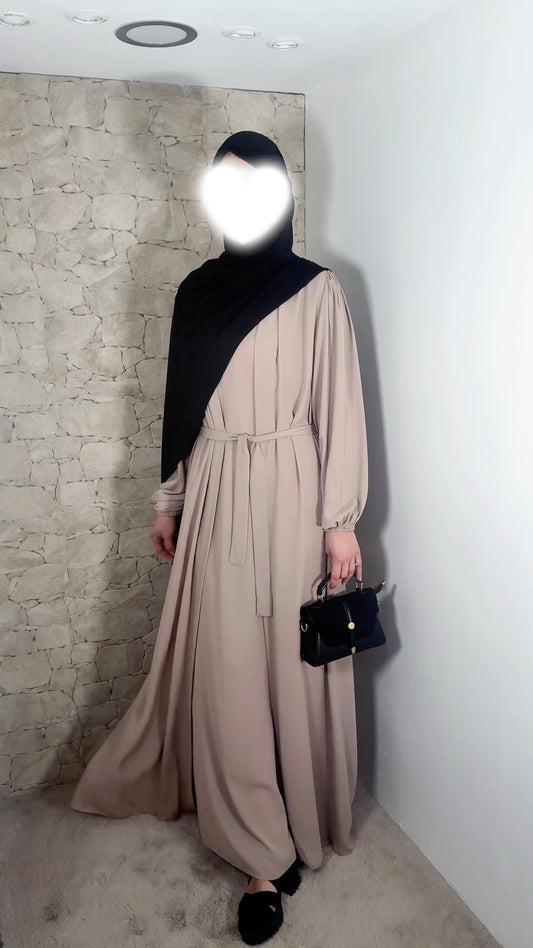 Abaya - set 2PCS - plusieurs coloris