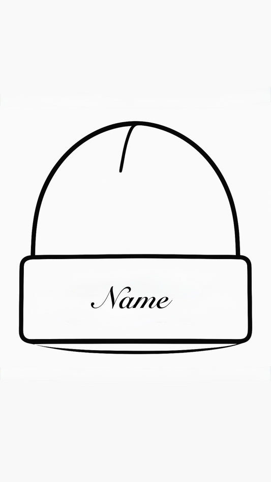 🧵 Broderie personnalisée sur le bonnet — option supplémentaire