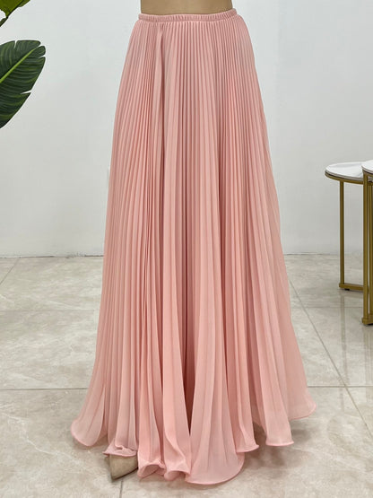[Premium] Jupe haute plissée 36/46 - plusieurs coloris