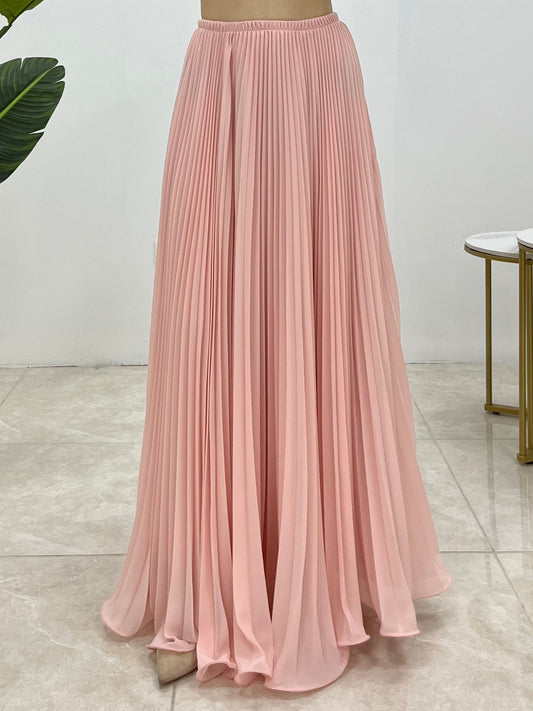 [Premium] Jupe haute plissée 36/46 - plusieurs coloris