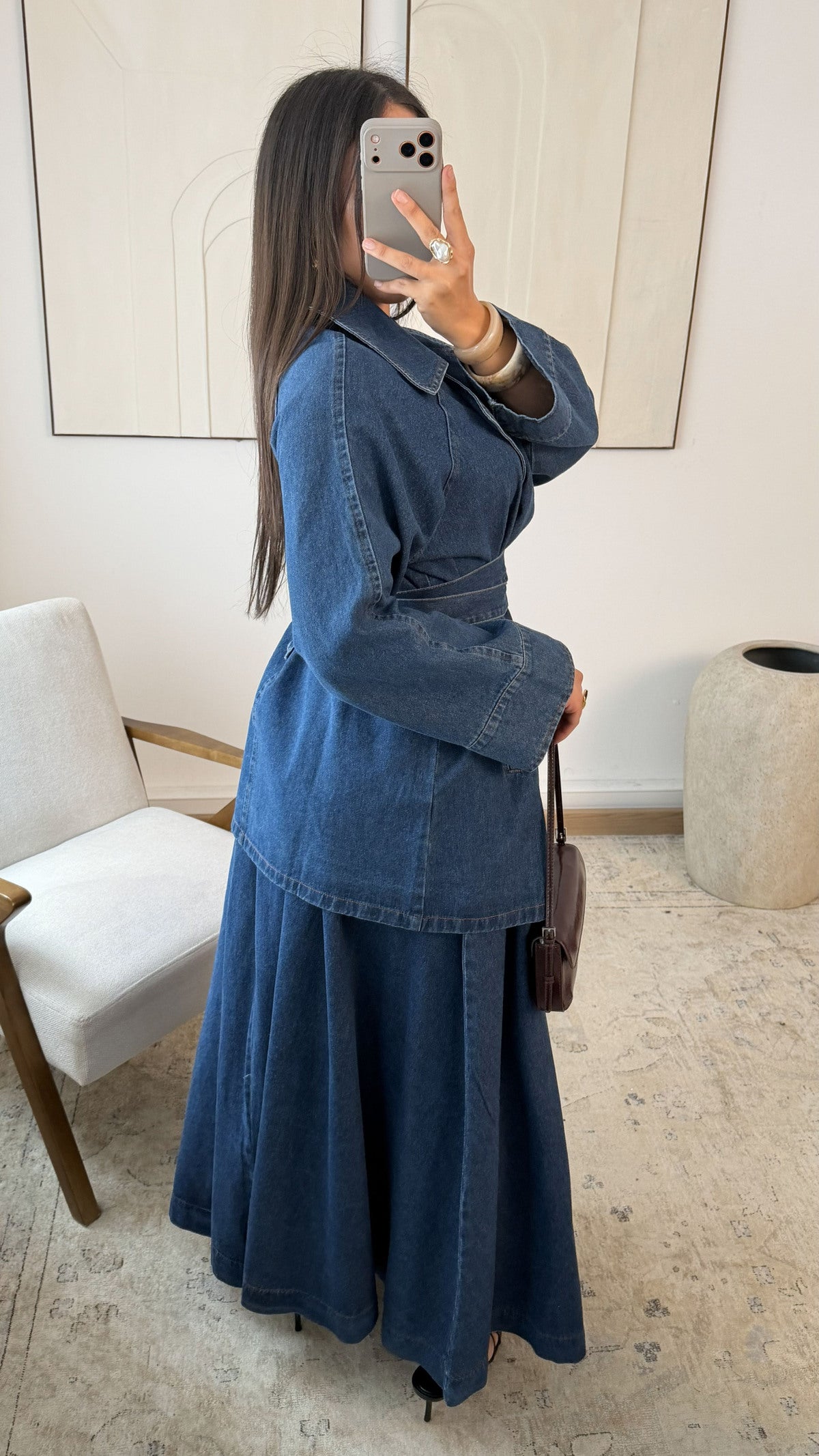 [Premium] Ensemble jupe - jean 36/48