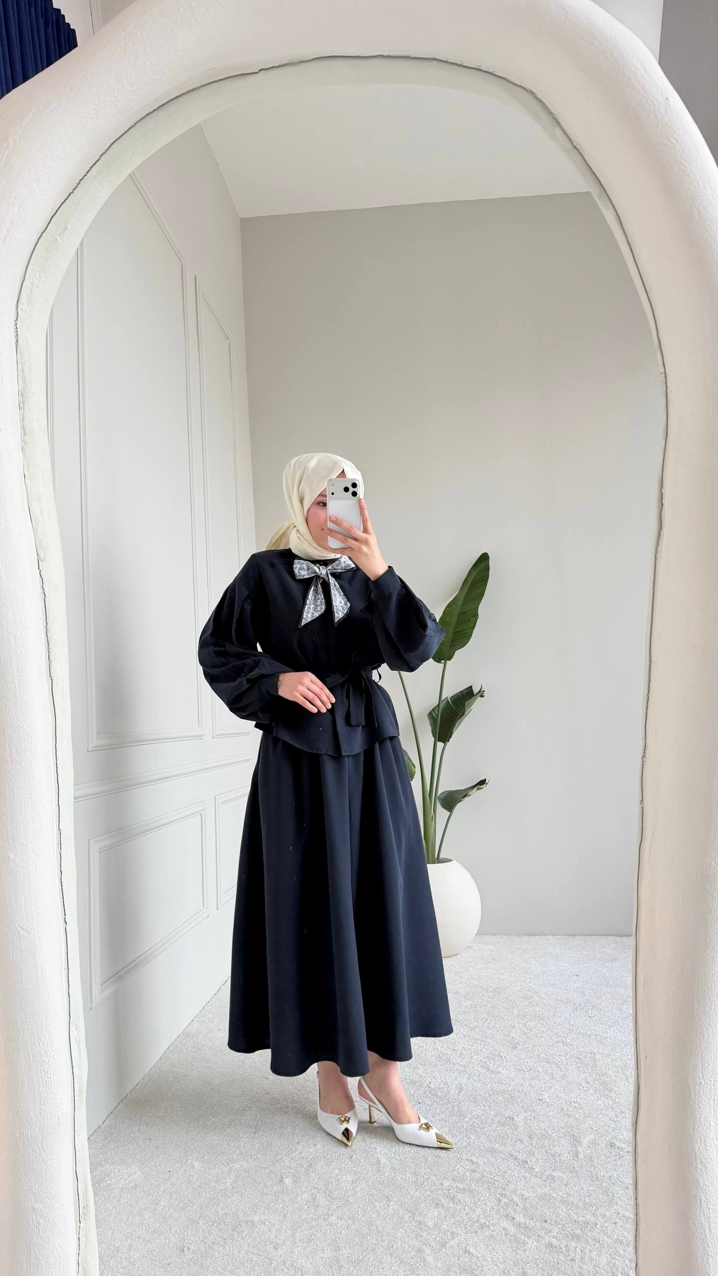 [Premium] Set jupe manches ballon - plusieurs coloris