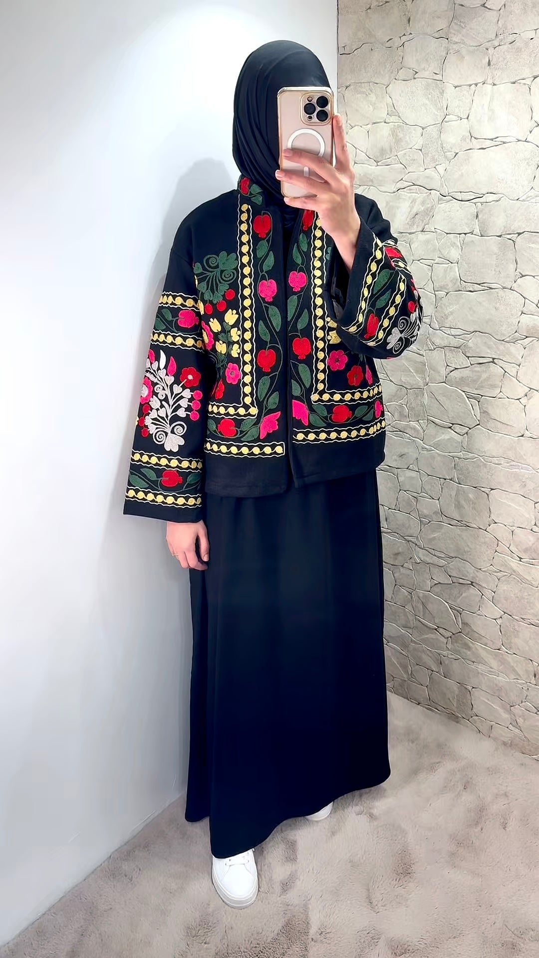 [Premium] Veste brodée - noir - édition limitée