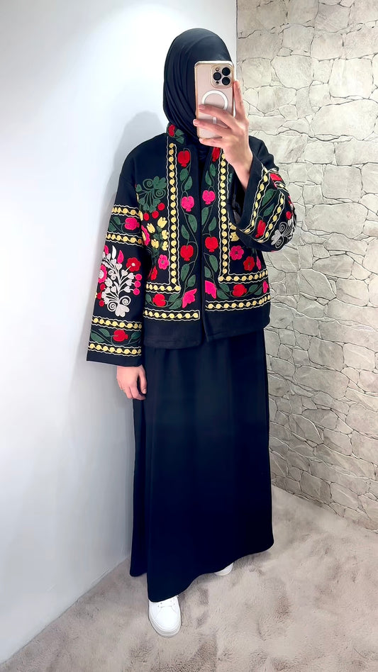 [Premium] Veste brodée - noir - édition limitée