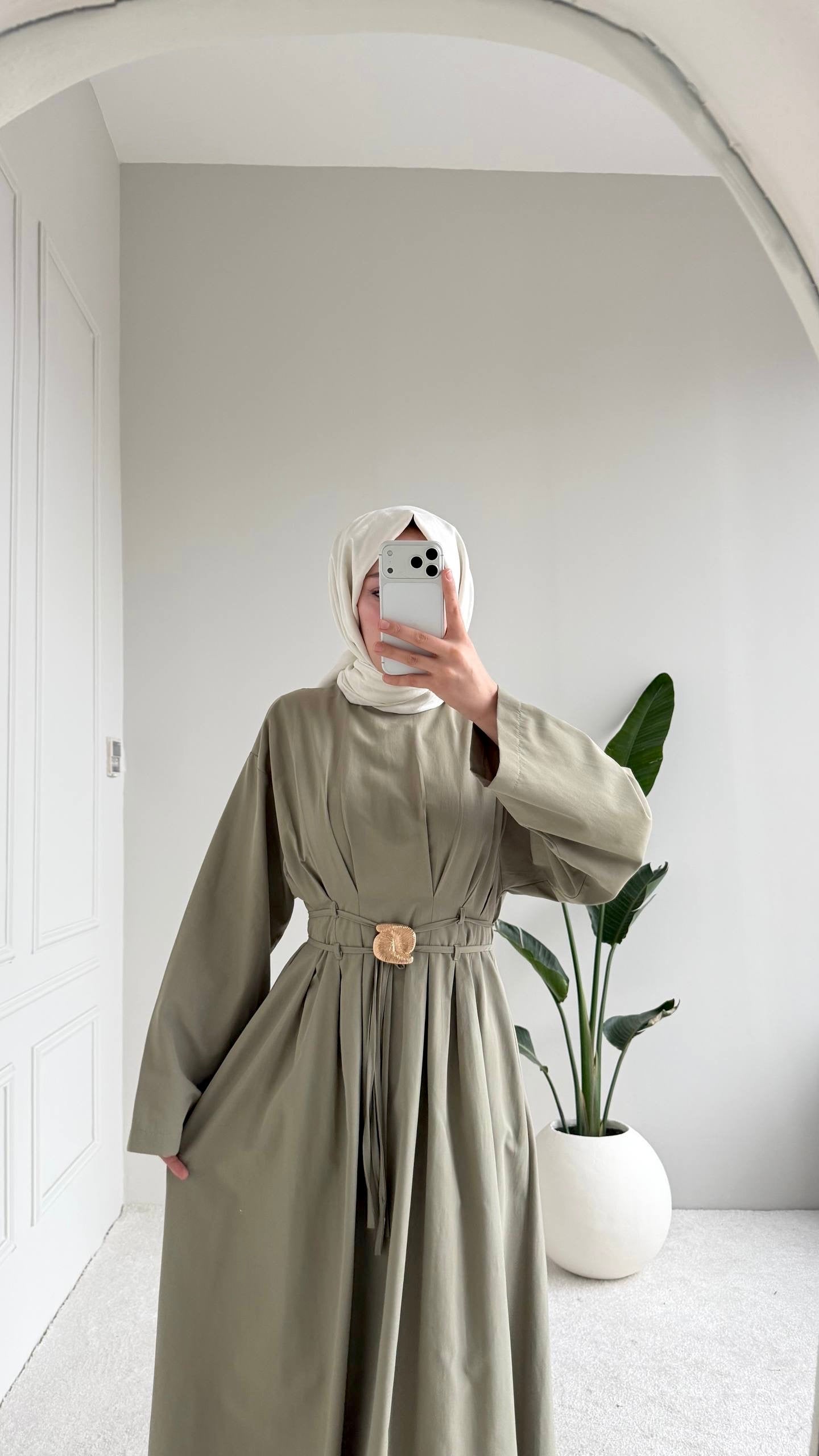 [Haut de gamme] Robe ceinturé - plusieurs coloris