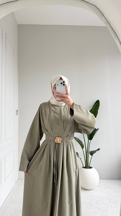 [Haut de gamme] Robe ceinturé - plusieurs coloris