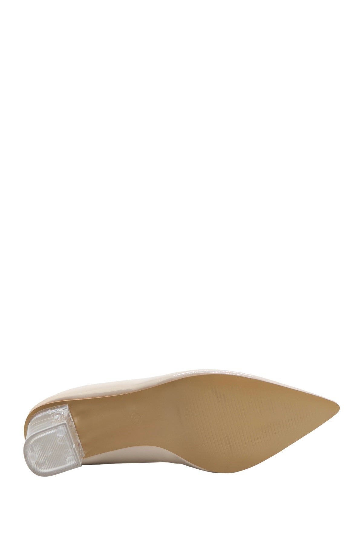 Escarpins élégants – teintes nude & écru – Talon transparent