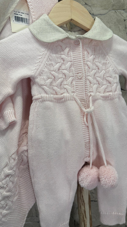 [Gamme Premium] Set naissance fille (0-3 mois) - rose