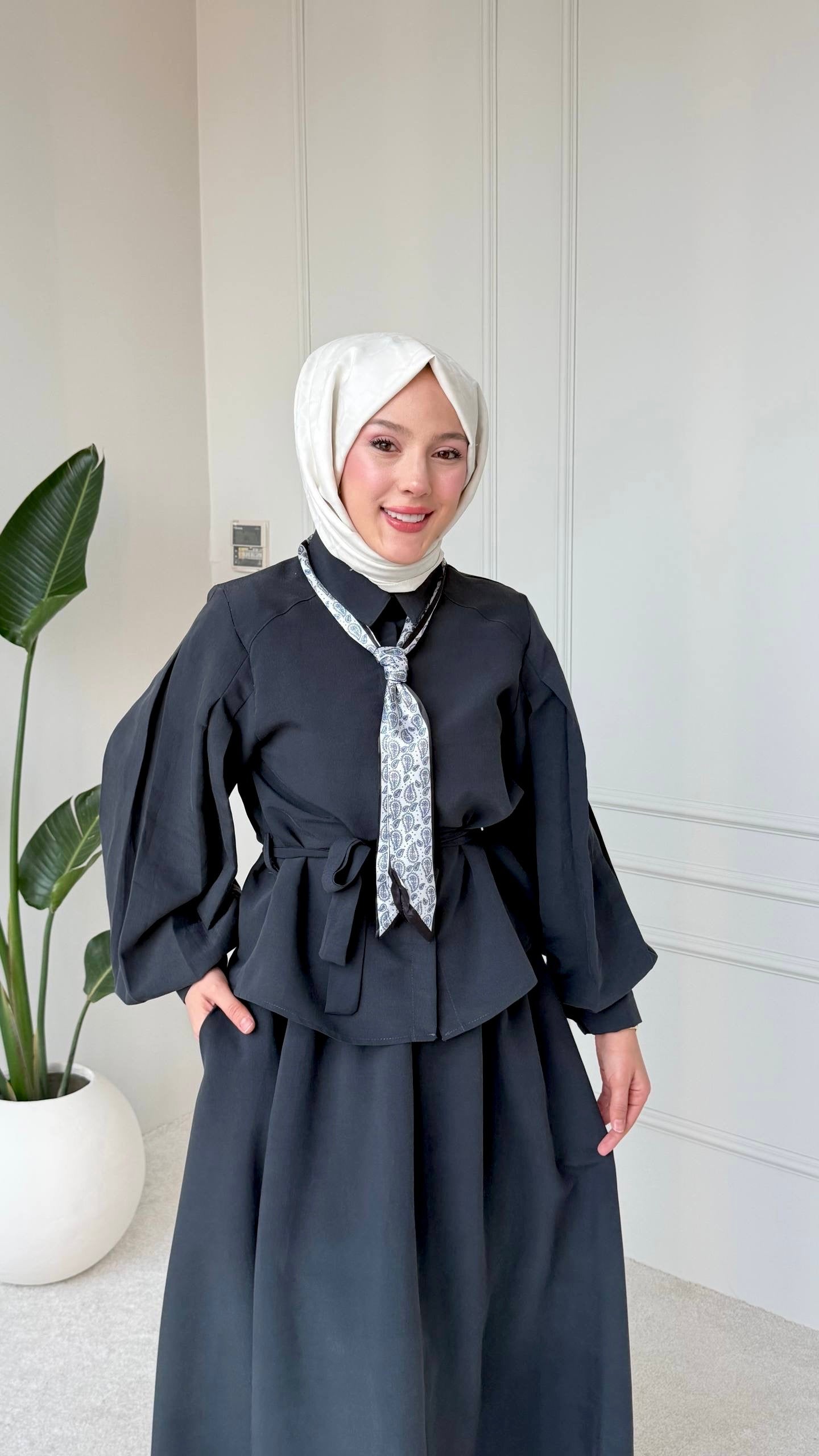 [Premium] Set jupe manches ballon - plusieurs coloris