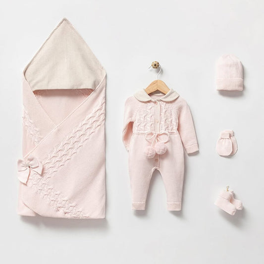 [Gamme Premium] Set naissance fille (0-3 mois) - rose