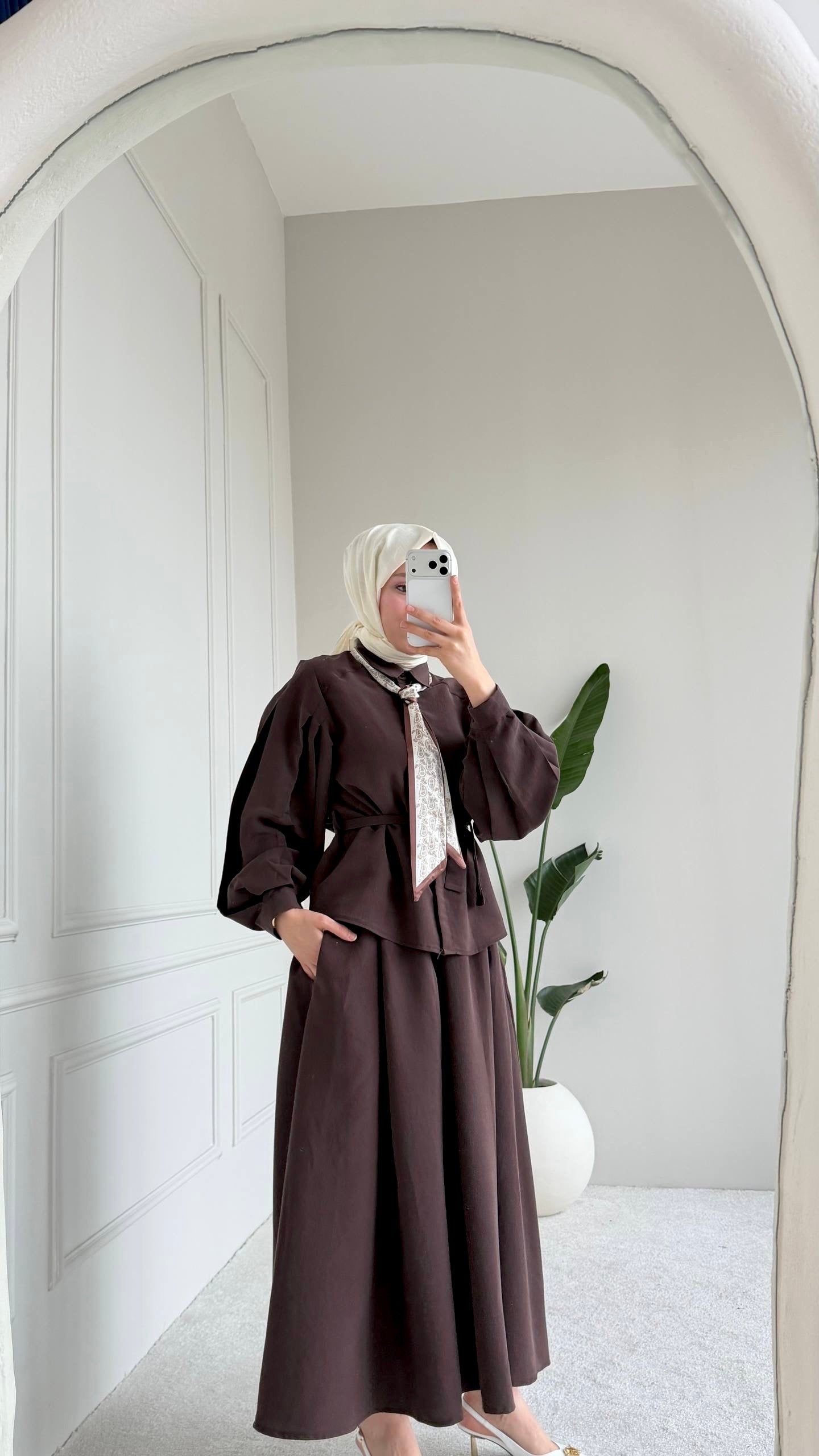 [Premium] Set jupe manches ballon - plusieurs coloris