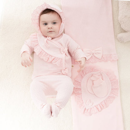 [Gamme Premium] Ensembles naissance fille (0-3 mois) de 10 PCS en [rose]