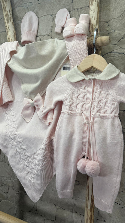 [Gamme Premium] Set naissance fille (0-3 mois) - rose