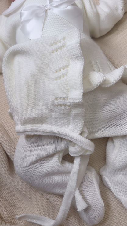 Ensemble naissance fille (0-3 mois)- [Blanc]
