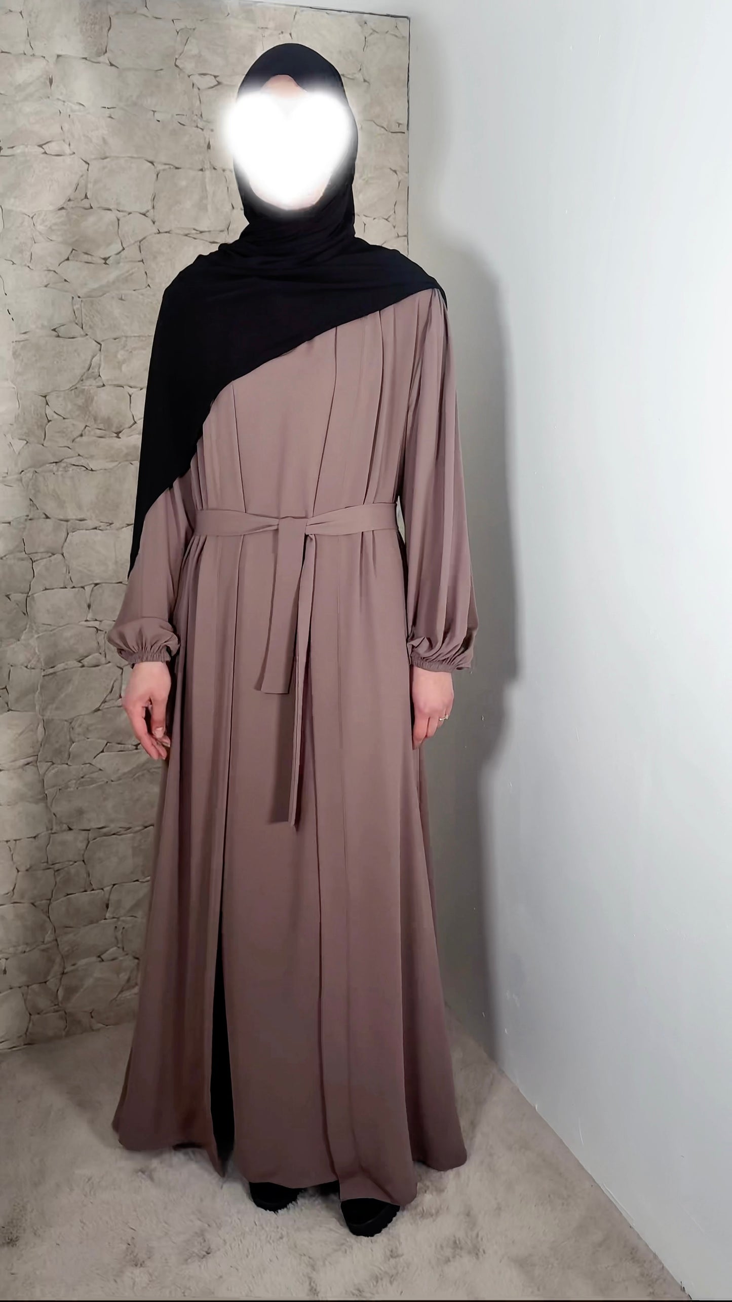 Abaya - set 2PCS - plusieurs coloris