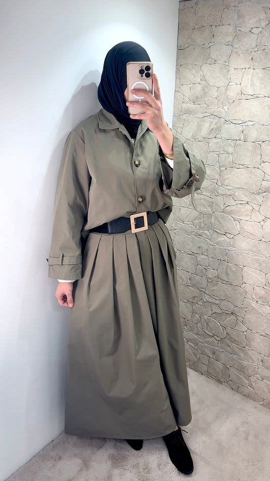 [Premium] Ensemble jupe - trench