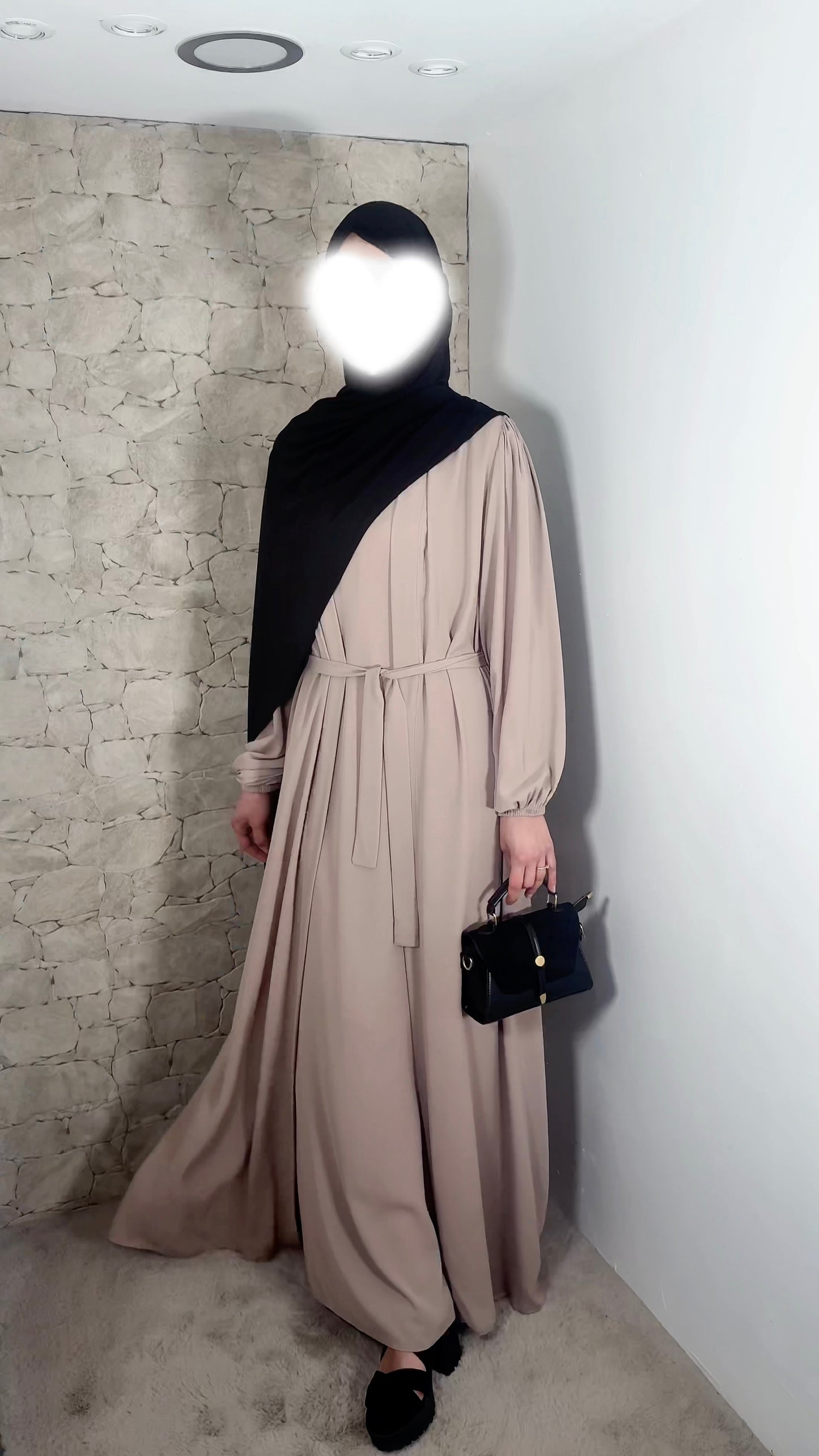 Abaya - set 2PCS - plusieurs coloris