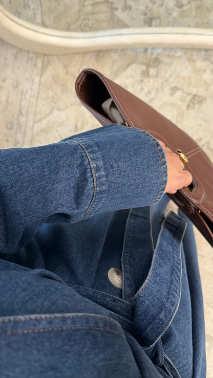 [Premium] Longue Veste Trench - jean