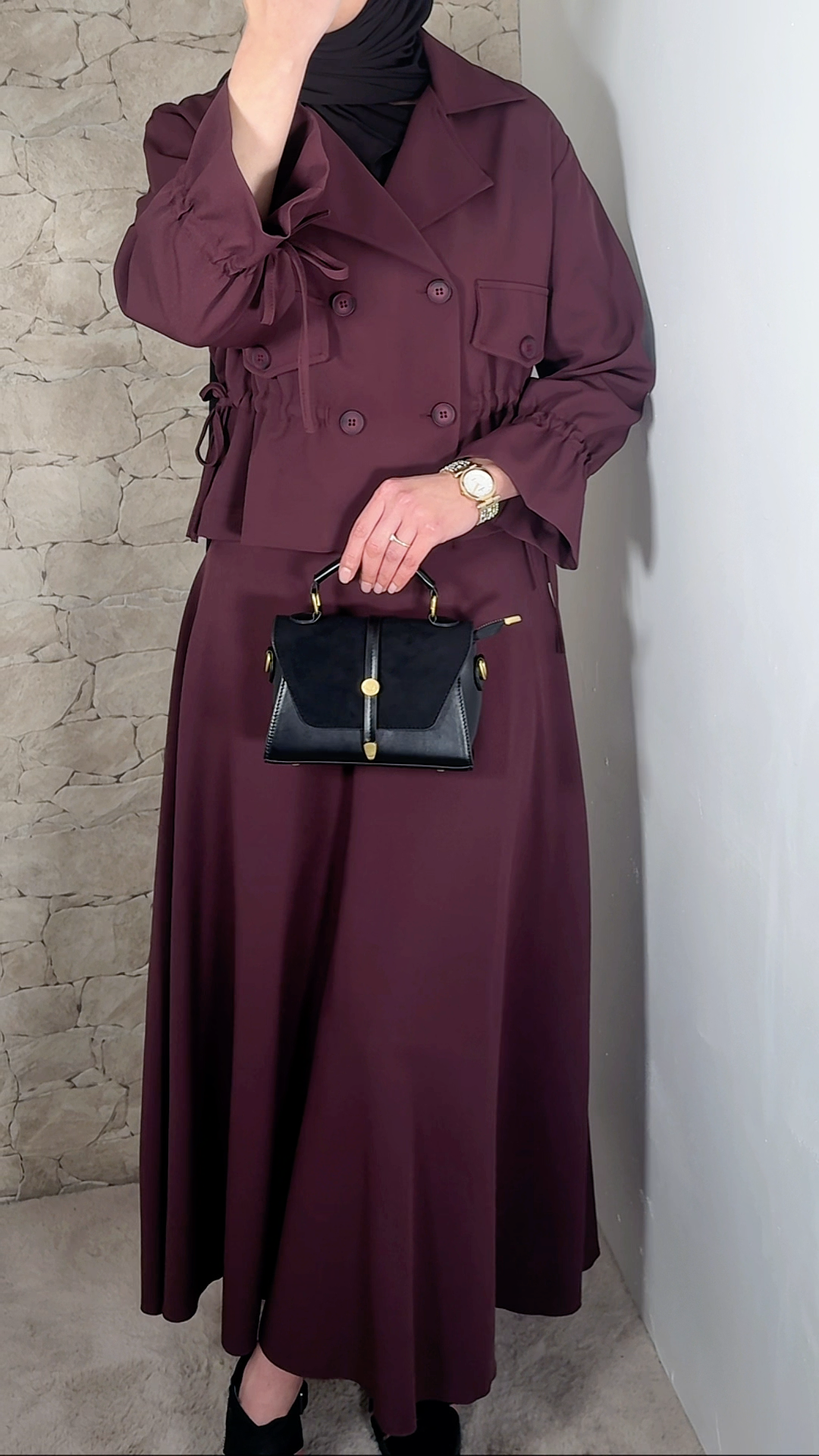[Premium] Ensemble jupe trench - plusieurs coloris 36/46