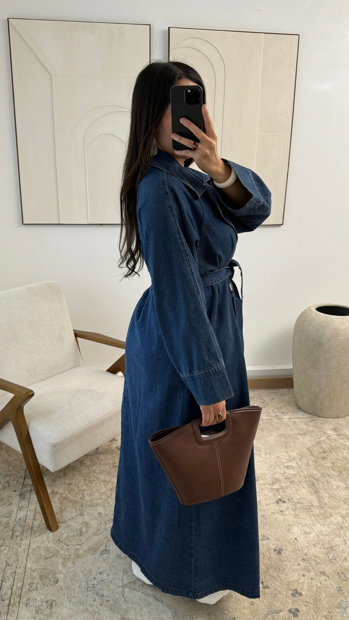 [Premium] Longue Veste Trench - jean