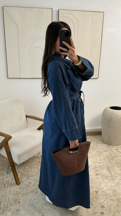 [Premium] Longue Veste Trench - jean