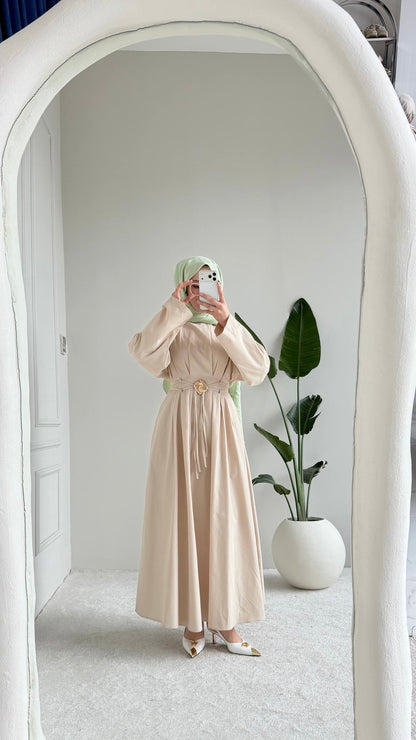 [Haut de gamme] Robe ceinturé - plusieurs coloris