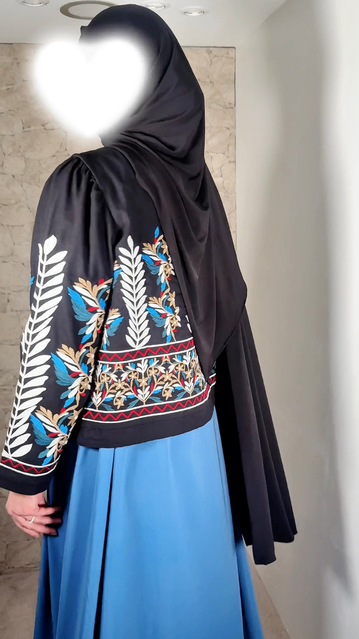 [Premium] Blazer brodé - noir - édition limitée