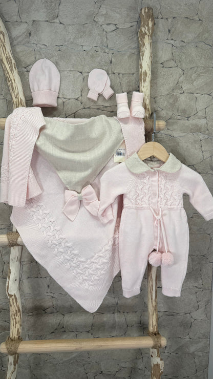 [Gamme Premium] Set naissance fille (0-3 mois) - rose