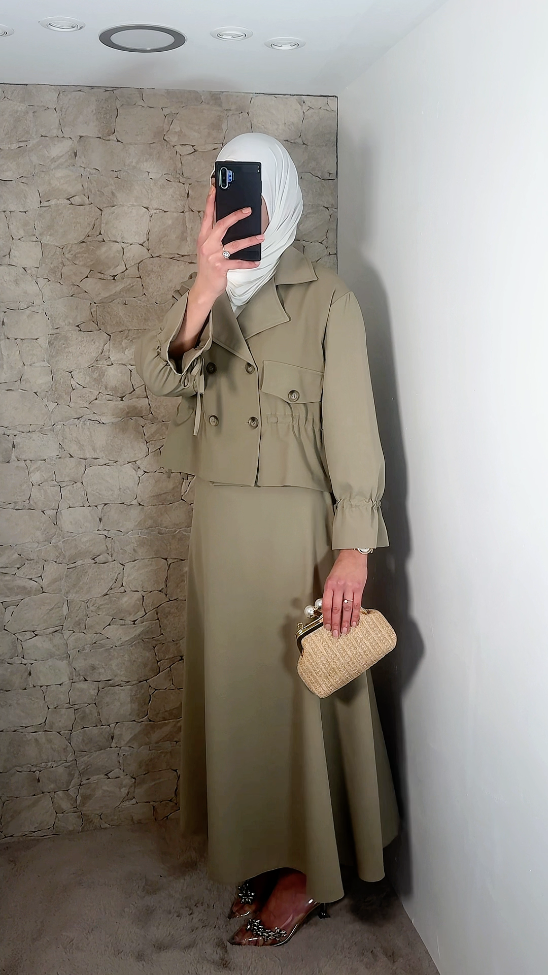 [Premium] Ensemble jupe trench - plusieurs coloris 36/46