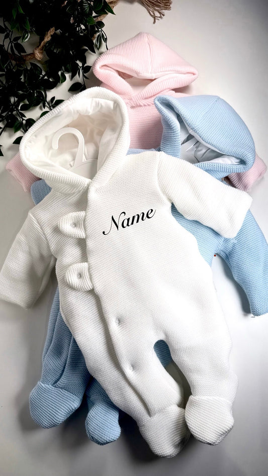 Combinaison bébé personnalisée - sortie maternité