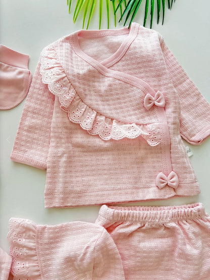 [Gamme Premium] Ensembles naissance fille (0-3 mois) de 10 PCS en [rose]
