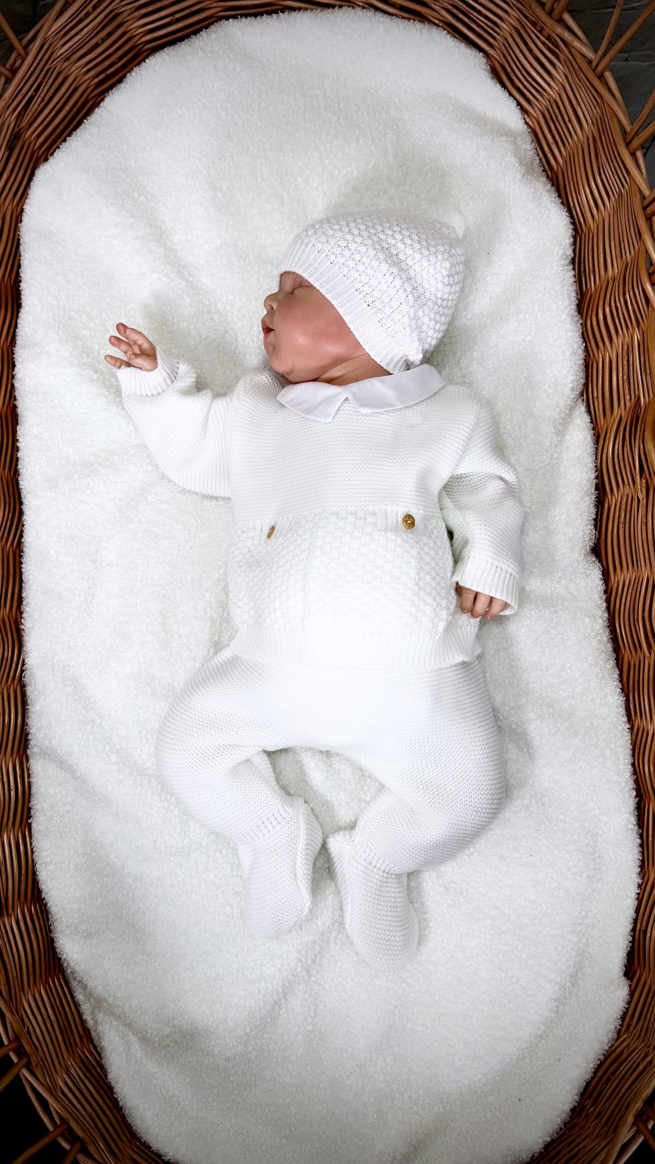 Ensemble naissance unisexe (0-3 mois)- [Blanc]