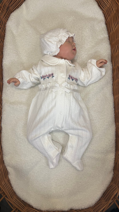 Set combinaison bébé fille (0-6 mois)
