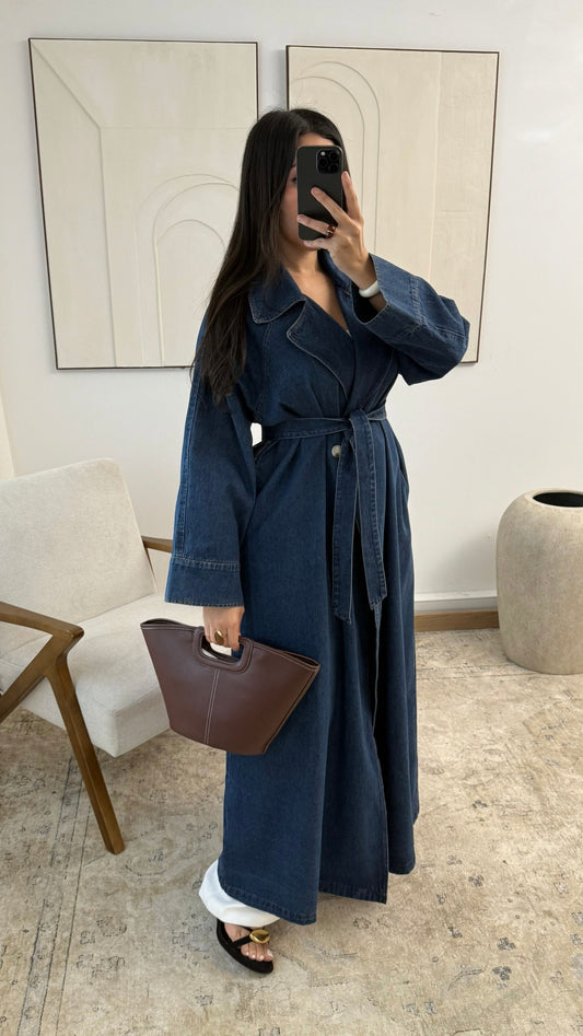 [Premium] Longue Veste Trench - jean