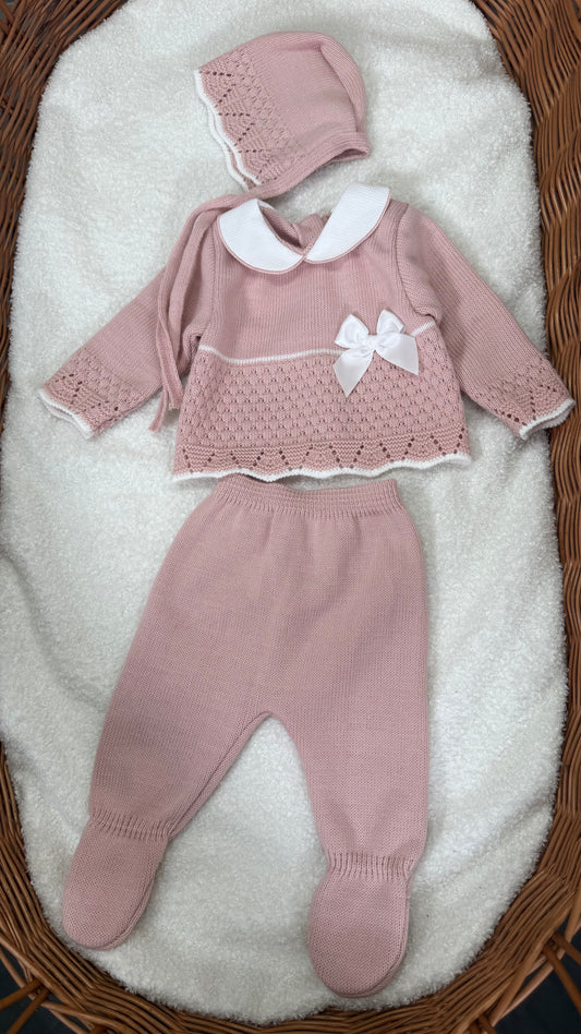 Set [naissance fille (0-3 mois)]- [Rose]