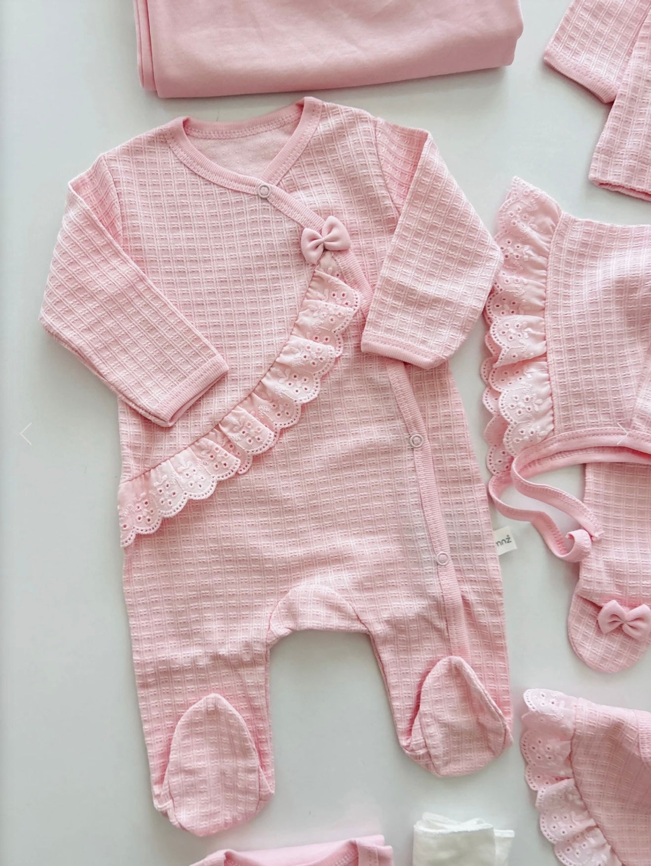 [Gamme Premium] Ensembles naissance fille (0-3 mois) de 10 PCS en [rose]