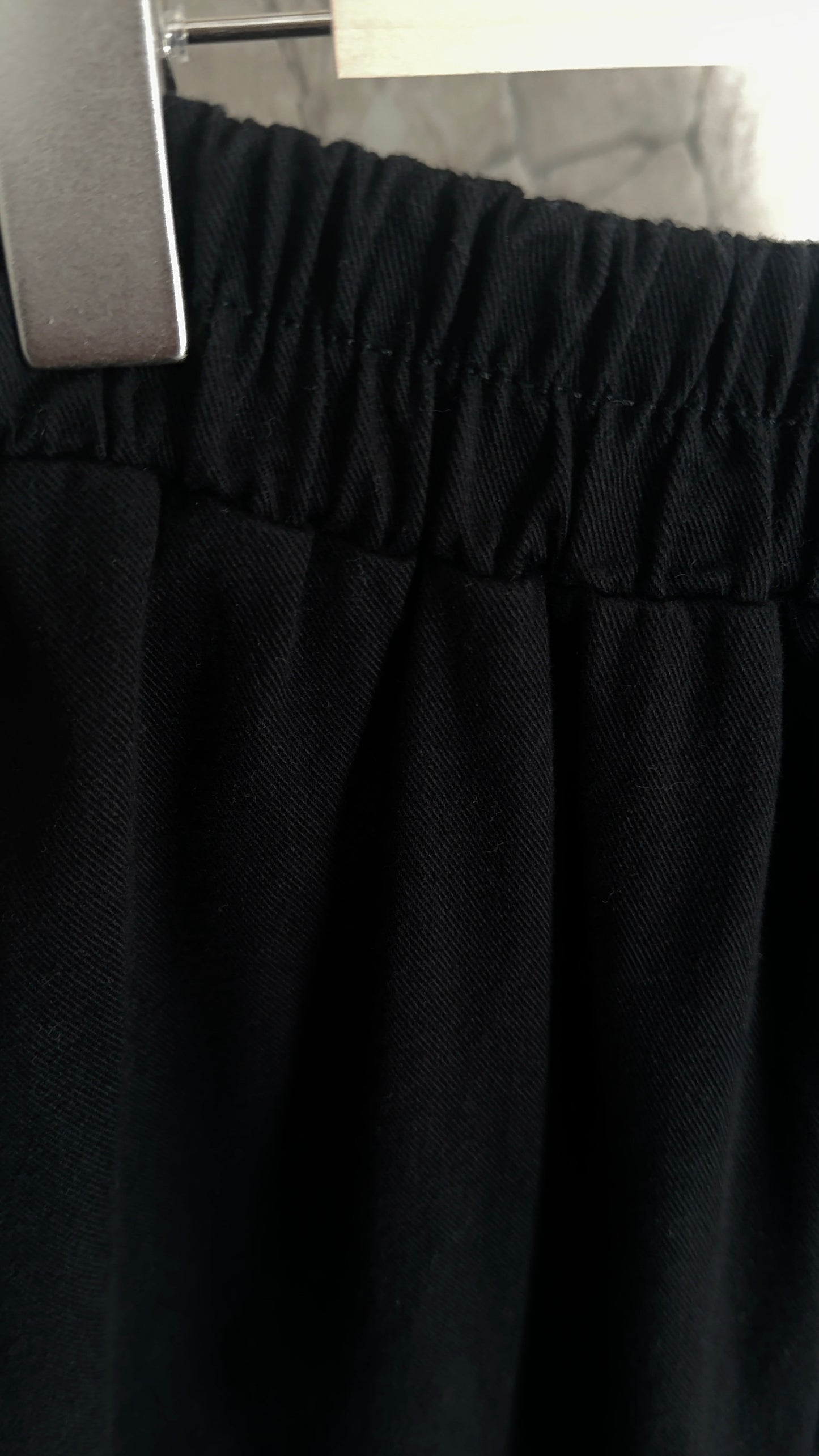 [Premium] Jupe longue très épaisse en denim - parachute - noir - kaki - cerise 🍒