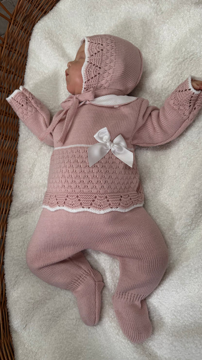 Set [naissance fille (0-3 mois)]- [Rose]