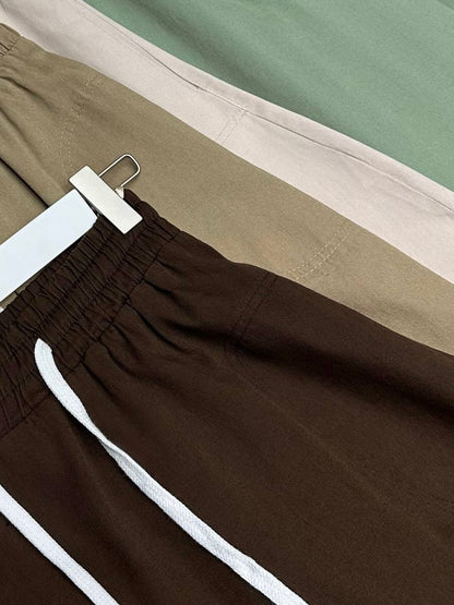 [Premium] Jupe longue ajustable - Denim - parachute