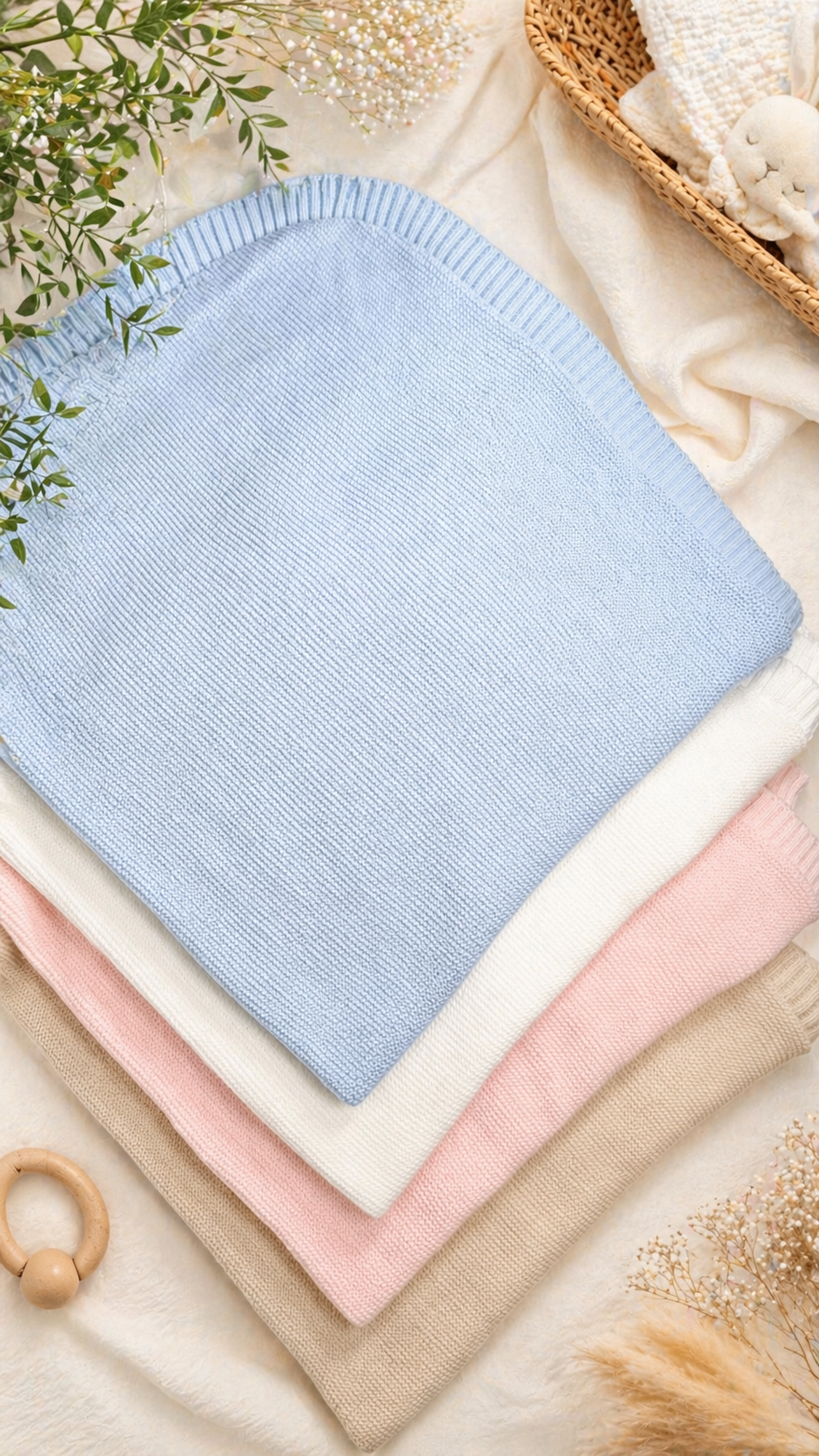 Couverture en maille 4 saisons – OEKO-TEX®
