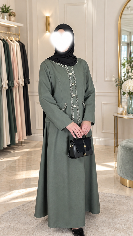 Ensemble jupe - turquoise / vert d’eau [36-46]