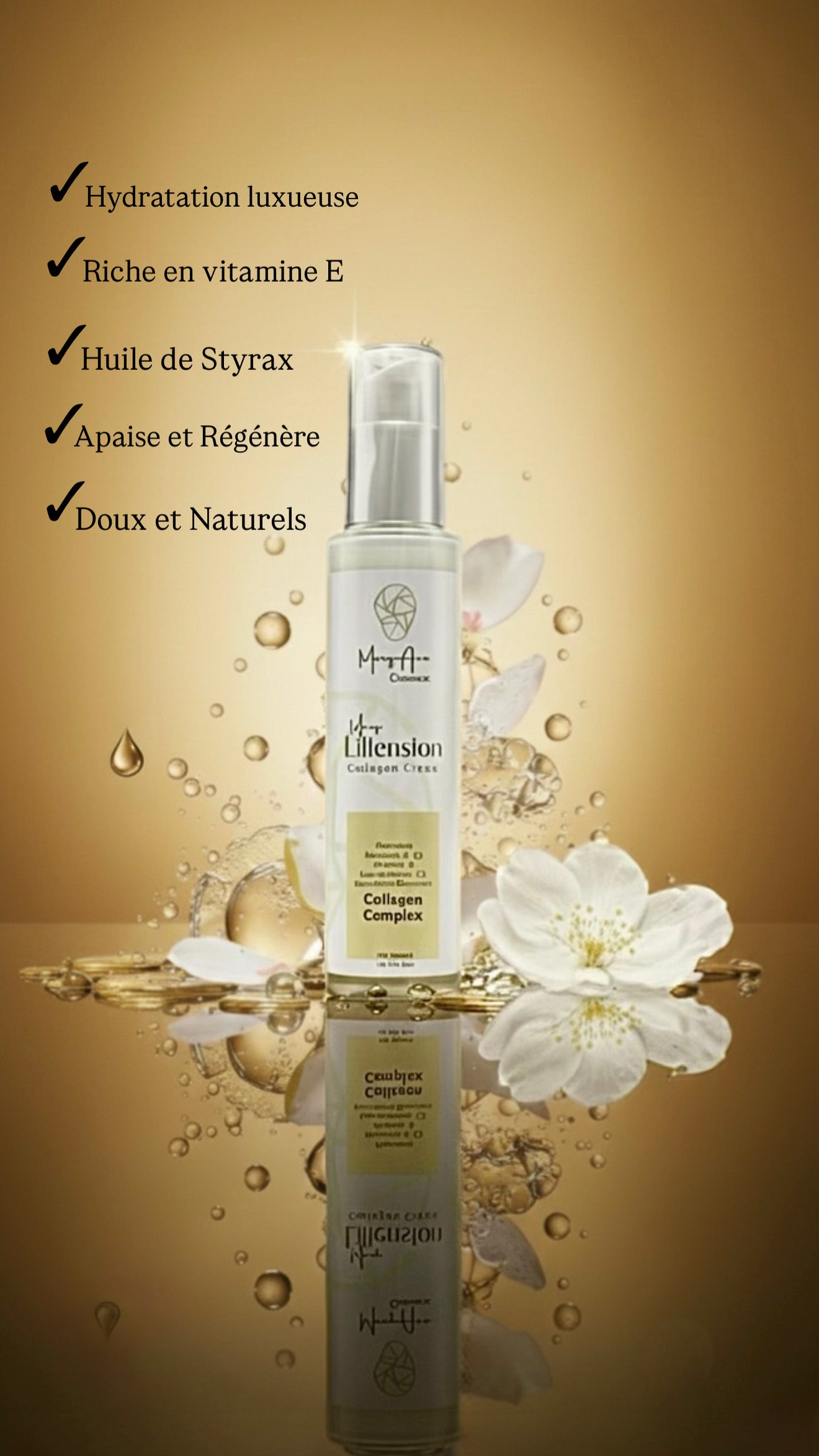 Le rituel vertueux de votre peau
 – Mary Ann Liftension Collagen Complex Crème