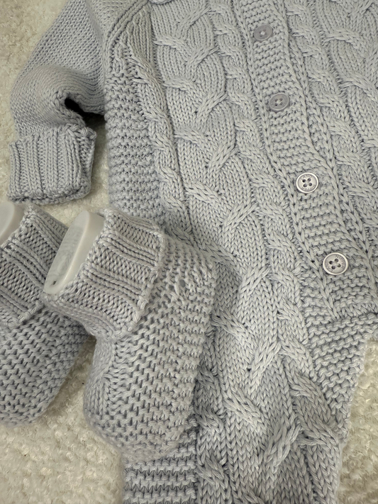 Coffret cadeau naissance bébé garçon coton bio
