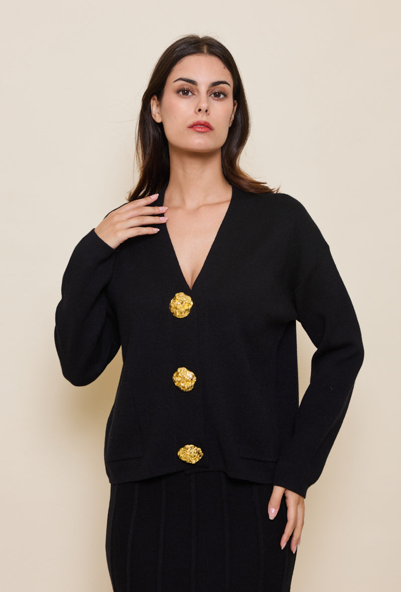 [Premium] Ensemble tricot jupe - couleur cerise 🍒- noir - crème- écru