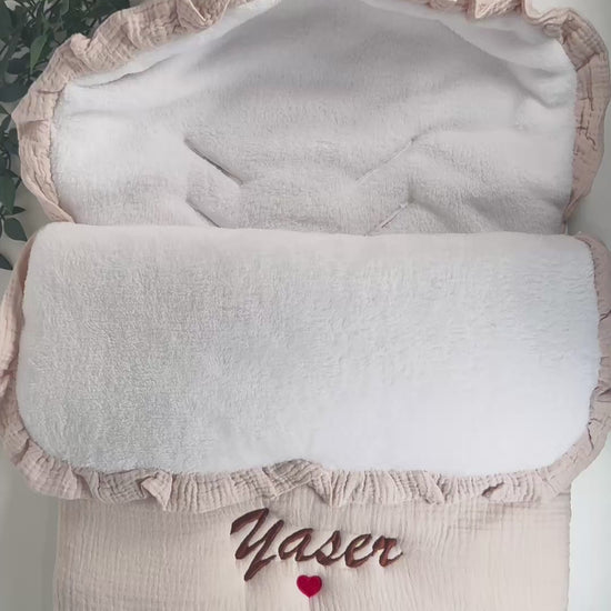 Nid d’ange personnalisé parfait pour la maternité et cadeau de naissance 