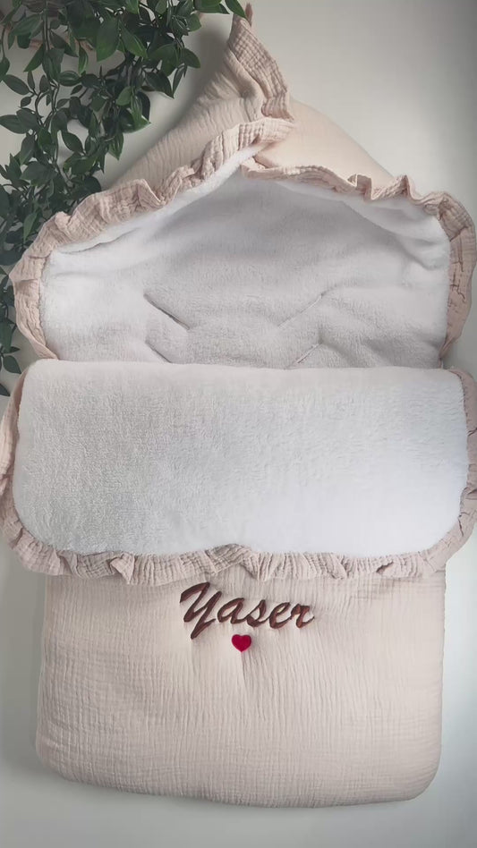 Nid d’ange personnalisé parfait pour la maternité et cadeau de naissance 