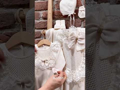 [Gamme Premium] Ensemble naissance bébé fille taille (0-3 mois) rose